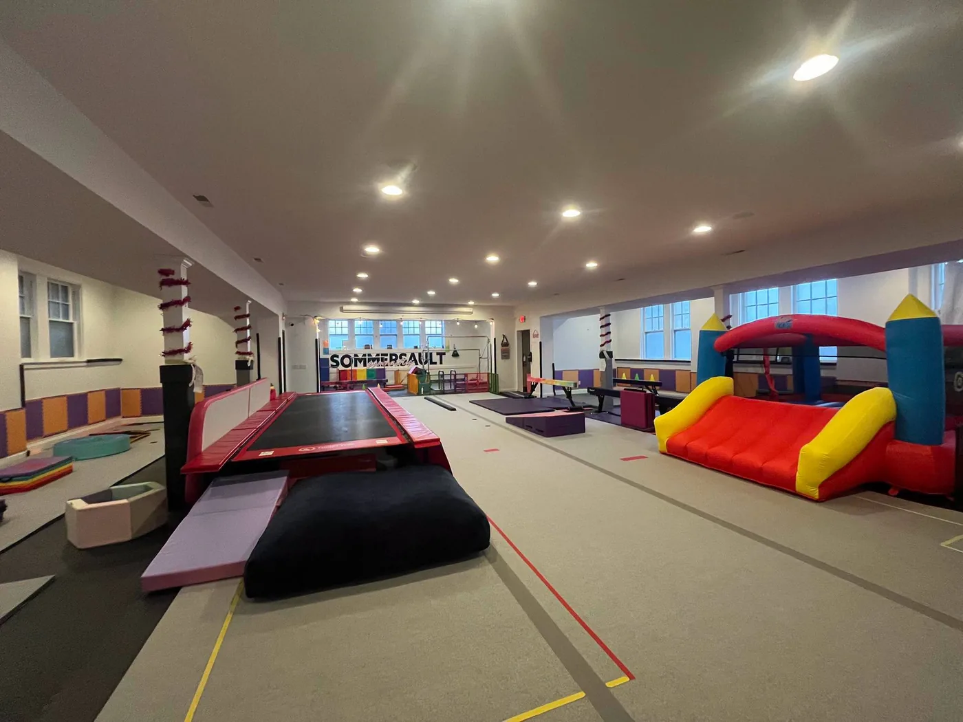 Sommersault Gymnastics training area