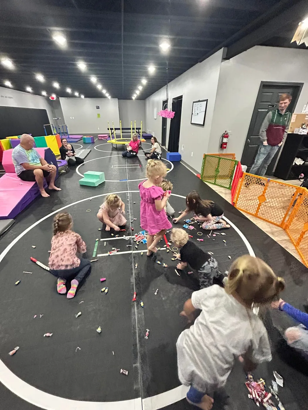 Birthday party rental at Sommersault Gymnastics